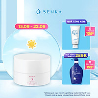 Kem Dưỡng Trắng Sáng & Giảm Thâm Nám Ban Ngày Senka White Beauty UV Cream 50g SPF 25 PA ++
