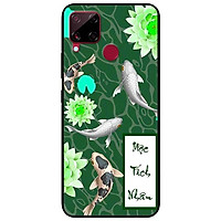 Ốp lưng dành cho Realme C15 mẫu Cá Koi Mộc