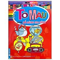 Em Tập Tô Màu - Chủ Đề Đồ Dùng Gia Đình
