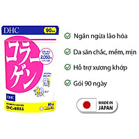 Viên uống collagen DHC Nhật Bản thực phẩm chức năng chống lão hoá da, tăng khả năng đàn hồi, hỗ trợ xương khớp JN-DHC-COL90.