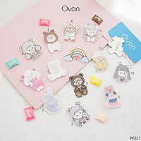 PHỤ KIỆN HUY HIỆU TRANG TRÍ TÚI & BALO 052101
