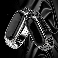 Stainless Steel Metal Strap For Xiaomi Mi Band 3 Screwless Bracelet Strap