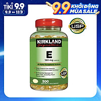 Thực phẩm bổ sung: KIRKLAND SIGNATURE VITAMIN E 400 I.U