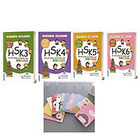 Combo 4 Cuốn Bộ Đề Luyện Thi Năng Lực Hán Ngữ – Tuyển tập đề thi mẫu : HSK 3 + HSK 4+ HSK
