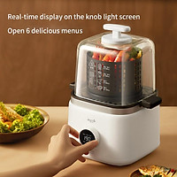 Lò nướng Xiaomi Deerma Air Fryer 360 ° Nướng nồi chiên không khí bằng điện không dầu Máy chiên kiểu Pháp trực quan đa chức năng