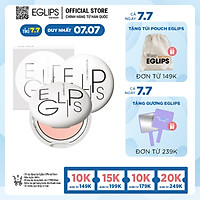 Phấn phủ dạng nén Eglips Oil Cut Powder Pact 9g Thành Phần Tự Nhiên Che Khuyết Điểm, Kiềm Dầu Tốt, Thân Thiện Với Da, Không Gây Kích Ứng
