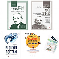 Combo Nói Thế Nào Để Được Chào Đón, Làm Thế Nào Để Được Ghi Nhận (Tái Bản) + Bí Quyết Đọc Tâm + Nghệ Thuật Xử Thế - Cùng Dale Carnegie Tiến Tới Thành Công + Dale Carnegie - Bậc Thầy Của Nghệ Thuật Giao Tiếp (Tái Bản) - (Tặng Kèm Bookmark Yêu Thương)
