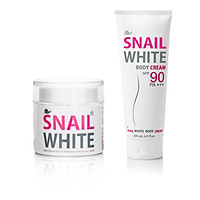 Combo kem dưỡng body cream và kem dưỡng da mặt snail white