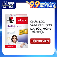Viên uống chăm sóc và nuôi dưỡng da, tóc, móng Doppelherz Aktiv Belle Hairnakin (Hộp 30 viên)