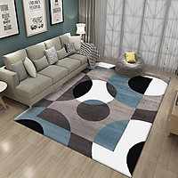 Home Carpets Crystal Velvet Printed Carpet Bedroom Living Room