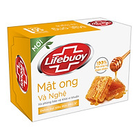 Xà Bông Cục Lifebuoy 90g Mật Ong & Nghệ Từ Thiên Nhiên Giúp Bảo Vệ Khỏi 99.9% Vi Khuẩn Gây Bệnh