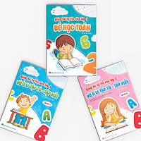 Combo (Bộ 3 cuốn): Cùng bé tự tin vào lớp 1 (Chữ số - Tập tô)