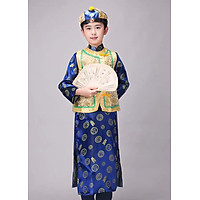 Trang Phục Cổ Trang Trung Quốc Ngũ A Ca Vua Càng Long Của Nhà Thanh Dành Cho Bé Trai
