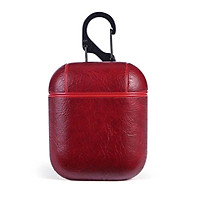 Genuine Leather Airpods Earphone Protective Case Cover for Apple AirPod