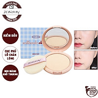Phấn Phủ Dạng Nén Kiềm Dầu Dearmay California Cherry Sebum Pact 12g