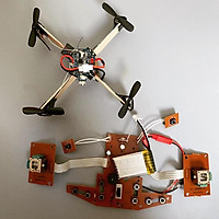 Tự lắp ráp máy bay điều khiển mini quad drone, flycam & tay tx tự thực hành. Loại dùng pin 1s 3.7vol