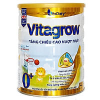 Sữa Bột Vitadairy Vitagrow 0+ (400g) - Tăng chiều cao vượt trội
