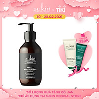 Kem dưỡng ẩm dành cho nam Sukin For Men Facial Moisturiser (Pump)