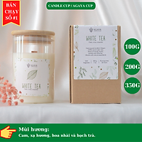 Nến Thơm Candle Cup - Mùi WHITE TEA