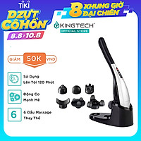 Máy Massage Cầm Tay Cao Cấp KINGTECH LUX450 - Hỗ Trợ Mát Xa Toàn Thân - Chuyên Sâu Vai Cổ, Chân, Lưng, Tay -Giảm Đau Mỏi Toàn Thân Cho Dân Văn Phòng, Gymer, Người Già, Người Lao Động Nặng - Món Quà Tuyệt Vời Cho Ông Bà, Bố Mẹ - Hàng Chính Hãng