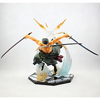 Mô hình nhân vật thợ săn hải tặc Roronoa Zoro - tam kiếm phái - Đảo hải tặc One Piece