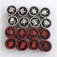 Quân cờ tướng sừng trâu đen -tiện gù 3,7cm