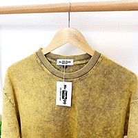 Áo Thun Phông Trơn Wash Basic Tay Lỡ Form Rộng Đen/Xám/Vàng/Nâu/Xanh Lá Unisex Nam Nữ Hot Trend Gen Z, Mr Smile 99 Shop