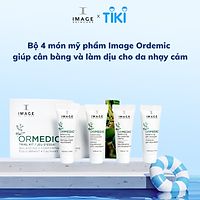 Bộ 4 món mỹ phẩm cân bằng và làm dịu Image Ormedic Trial Kit dành cho da nhạy cảm, bà bầu 29.6g