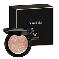 Lõi Phấn Nước Trang Điểm Mềm Mướt & Dưỡng Trắng Da it's Well plus Snail Calendula 333 Gold CC Cushion SPF50+/PA+++ Essence (15g)