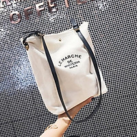 Túi vải thời trang Dây Da Túi đa năng đựng đồ 0902 - Lulu Shop