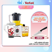 Máy xay ép trái cây đa năng Tefal BL42Q166 2 trong 1 1.25L (Trắng)