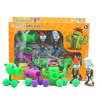 Bộ Đồ Chơi Hoa Quả Nổi Giận Plant And Zombies 11 Chi Tiết