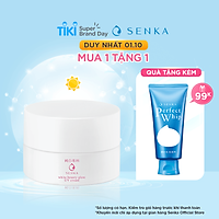 Kem Dưỡng Trắng Sáng & Giảm Thâm Nám Ban Ngày Senka White Beauty UV Cream 50g SPF 25 PA ++