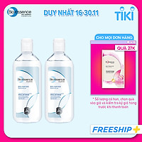 Combo 2 Nước tẩy trang ẩm mượt Bio-Essence Bio-Water 100ml/chai