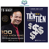 Bộ 2 Cuốn Bài Học Kinh Doanh: 100 Chìa Khóa Vàng Dành Cho CEO & Chủ Doanh Nghiệp + Tiền Đẻ Ra Tiền - MinhAnBooks