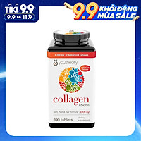 Thực phẩm chức năng Viên uống bổ sung Collagen Youtheory (Collagen Type 1-2-3) 390 Viên