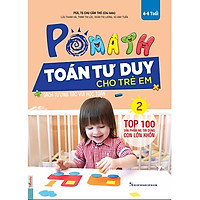 POMath - Toán Tư Duy Cho Trẻ Em 4-6 Tuổi (Tập 2) (Tặng kèm booksmark) 