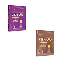 Sách - Combo Bí quyết chinh phục điểm cao môn Tiếng Anh lớp 8 - tập 1 + tập 2