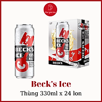 Thùng bia Beck's Ice 330ml x 24 lon