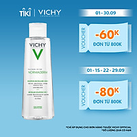 Nước Tẩy Trang Micellar 3 Trong 1 Dành Cho Da Dầu, Da Mụn Vichy Normaderm 3 In 1 Micellar Solution 200ml