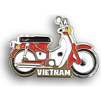 Xe Super Cub 3.6x2.8cm - Pin sticker ghim cài áo