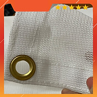 LƯỚI CHE NẮNG 80% - MÀU TRẮNG - SIZE 2M X 2M