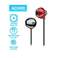 Tai Nghe Nhét Tai ACOME AW05 Âm Thanh HD Cổng Kết Nối 3.5mm - Hàng Chính Hãng
