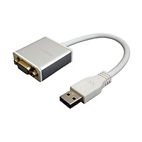 Cáp Chuyển Đổi USB 3.0 sang  VGA  Kingmaster KM010 - Hàng Chính Hãng