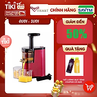 Máy ép trái cây hoa quả tốc độ chậm SAVTM JE-07 - hàng nhập khẩu