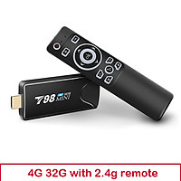Mini Tv Stick Box Tv Android 10 4g 32g T98 Mini Tv Box Rk3318 Tv Box Smart Tv Box Media Player Tv Receiver