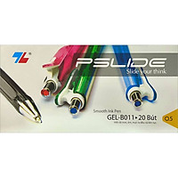 Hộp 20 Bút Bi Thiên Long Gel B-11 - Đen - New