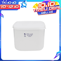 Hộp nhựa đựng thực phẩm White Pack 1L nội địa Nhật Bản
