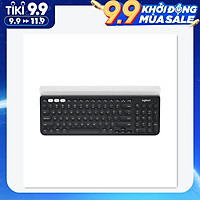 Bàn phím văn phòng không dây chế độ kép kích thước đầy đủ siêu mỏng đa thiết bị Logitech K780 Wireless Office Keyboard BT&Unifying