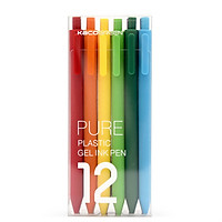 Xiaomi Mijia KACO 12 Colors Rainbow Colorful Sign Pen 0.5mm Refill Write Length 400m For Children Gift